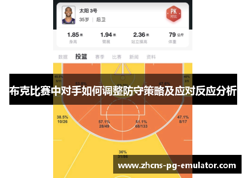 布克比赛中对手如何调整防守策略及应对反应分析